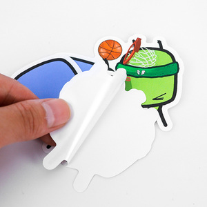 Tùy chỉnh in bền dính không thấm nước Máy tính xách tay chết cắt Sticker phim hoạt hình Vinyl với dầu bằng chứng Tính năng Cmyk in logo - Product Image 6