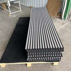 Paneles Acústicos de Madera para Pared, Paneles de Madera para Insonorización de Paredes, Estilo <span class=keywords><strong>Akupanel</strong></span> Gris Roble, <span class=keywords><strong>Comprar</strong></span> Paneles Insonorizantes - Product Image 5