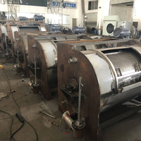 Tambour commercial d'isolation lumineuse plate 15 kg machine à laver horizontale industrielle pour laine