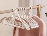 Cintre semi-circulaire à épaules larges pour la maison, avec poignée antidérapante sans trace, pour sécher les vêtements et le rangement