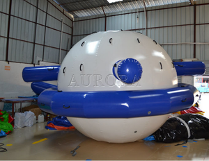 Barco inflable de discoteca, cohete de agua inflable, OVNI para juegos de parque acuático para niños y adultos - Product Image 4