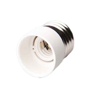 2 Pezzi Adattatori Convertitori da E27 a E14 per Portalampada 250V in Alluminio Ceramica Plastica PC Stile a Vite per Lampade LED - Product Image 2