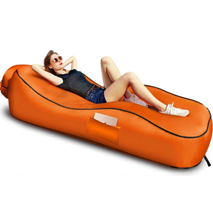 Hot Bán Cắm Trại Ngoài Trời Bãi Biển Di Động Không Khí Ngủ Sofa Cắm Trại Không Thấm Nước Lounger Không Khí Inflatable Sofa - Product Image 1