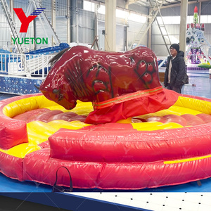 <span class=keywords><strong>Toro</strong></span> Mecánico Inflable para Niños y Adultos, Juego Deportivo Inflable, <span class=keywords><strong>Toro</strong></span> de Rodeo Mecánico - Product Image 4