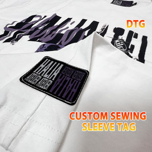 T-shirt in cotone 100% <span class=keywords><strong>professionale</strong></span> da uomo con Logo personalizzato e t-shirt da uomo Oversize - Product Image 3