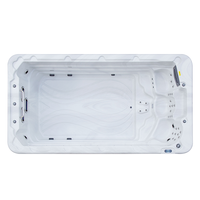 Piscine à débordement en acrylique de haute qualité résistante aux UV pour usage commercial, résidentiel, villas, centres de villégiature et enfants, avec certification CE