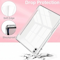 Étui de protection antichute pour tablette avec support de stylet flexible pour iPad Mini 7 8 Air Pro 8.3 10.2 10.5 10.9 11 12.9 13 pouces