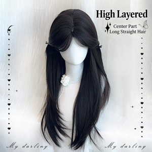 <span class=keywords><strong>ผม</strong></span>ตรงยาว โค้งงอเป็นธรรมชาติ ชุดผมเต็มศีรษะ เส้นใยสังเคราะห์ <span class=keywords><strong>ผม</strong></span><span class=keywords><strong>ผู้หญิง</strong></span> ใช้ได้ทุกวัน ขายตรงจากผู้ผลิต - Product Image 6