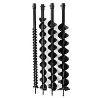 Accessoires pour excavatrices : Tarière de forage pour mini-excavatrices de 0,8T à 48T, garantie 1 an