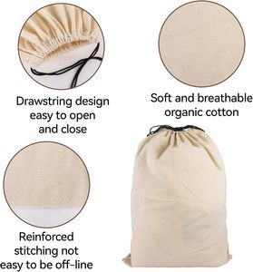 Túi Chống Bụi Calico Vải Lanh <span class=keywords><strong>Cotton</strong></span> <span class=keywords><strong>Cotton</strong></span> Khuyến Mãi Thiết Kế Cá Nhân Cho Túi Dây Rút Da Túi Chống Bụi Làm Theo Yêu Cầu Cho Túi Xách - Product Image 6