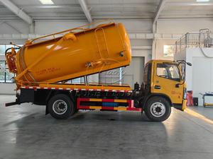 รถบรรทุกถ่ายโอนของเสีย Dongfeng K7 12 คิว พร้อมเครื่องยนต์คัมมินส์ ตัวเลือกปั๊ม Jurop Moro สำหรับกำจัดตะกอน - Product Image 2