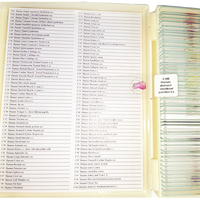 Glass Material and Other Subject 100pcs Human Histology Slides Set Microscope Slide Glass