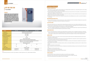 La cámara de crecimiento de plantas (incubadora) come con sensor ir (senseair) y PID controla el CO2 y la temperatura - Product Image 3