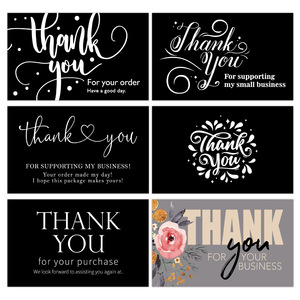 2025 nuovo biglietto di <span class=keywords><strong>auguri</strong></span> di <span class=keywords><strong>auguri</strong></span> in carta patinata per le piccole imprese, buona recensione, <span class=keywords><strong>auguri</strong></span> per la stampa del LOGO con carta di ringraziamento - Product Image 2
