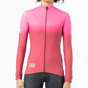 Maillot de cyclisme pour femmes et hommes, uniforme d'équipe sportive professionnelle, OEM personnalisé, velours 100% coton, sublimation, été, vélo de route - Product Image 1