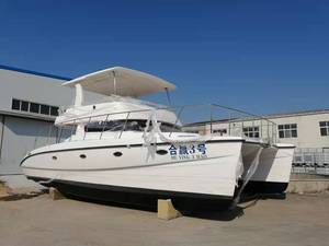 Catamarano Grandsea 41 piedi in vetroresina, <span class=keywords><strong>barca</strong></span> Lagoon 15 nodi, nuova <span class=keywords><strong>barca</strong></span> <span class=keywords><strong>da</strong></span> <span class=keywords><strong>pesca</strong></span> a traina con motori diesel gemelli <span class=keywords><strong>da</strong></span> 130 CV in vendita - Product Image 5