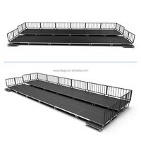 Plateforme de scène sur mesure pour événements en plein air, concert, scène modulaire antidérapante pour grand spectacle en direct
