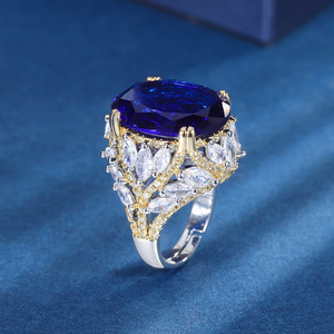 Женское кольцо с золотым покрытием, 15 х20 - Product Image 3
