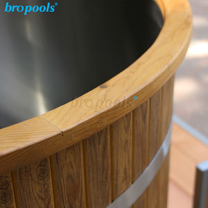 Bañera de Hielo WPC de Nuevo Diseño 2026 |   Bañera de Inmersión Fría Aislada Tipo Barril para Recuperación y Terapia - Product Image 3