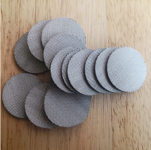 Tùy chỉnh thép không gỉ Đĩa lọc, sợi kim loại cảm thấy lá Đĩa lọc cho Polymer Lọc - Product Image 5