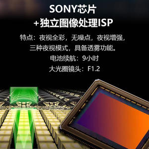 Monocular de Visión Nocturna con Pantalla Digital de 4.3 Pulgadas, Sensor CMOS, Observación Nocturna con Grabación de Fotos y Vídeos - Product Image 4