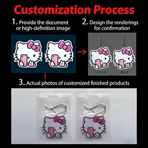 Multi-Scene Scented <b>Paper</b> Decor, Custom Hanging Air Freshener for Car Rearview Mirror, Home, Office - Product Image 3