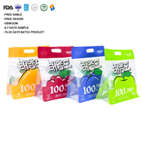 Hersluitbare Voedselverpakkingen Staan Op Zakjes Gedroogd Fruit Snacks Drink Drank Zip Bags Zelfsluitende Aluminiumfolie Zakken