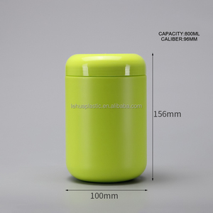 Bán buôn 800ml công suất lớn <span class=keywords><strong>HDPE</strong></span> nhựa Vòng rỗng protein lưu trữ <span class=keywords><strong>container</strong></span> - Product Image 3