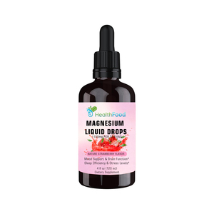 Factory Supply Magnesium Liquid Drops with Vitamins L-theanine Enhance Cognitive Function Natural Mineral <b>Supplement</b> Drops - Product Image 1
