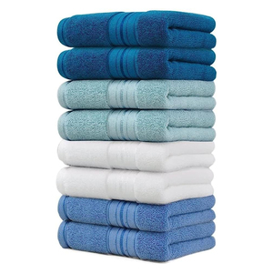 New Arrival Eco-Friendly Quick-Dry Compressed Salon Pure Spa <b>Towels</b> Personal Organic Cotton <b>Bath</b> <b>Towel</b> <b>Sets</b> Customized Logo - Product Image 1
