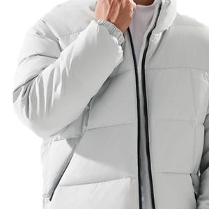 Vestes pour hommes surdimensionnées personnalisées par le fabricant, veste en coton, couleur unie, sport, vestes pour hommes - Product Image 6
