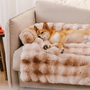 Haute qualité hiver domestique animaux de compagnie chats et chiens doux antidérapant Pet lit couverture chien meubles en peluche Pet canapé coussin - Product Image 4