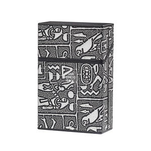 Étui en cuir vintage de <span class=keywords><strong>luxe</strong></span> pour 20 paquets de cigarettes Boîtes de support de mode pour hommes - Product Image 5