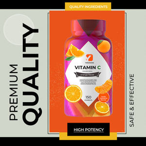 Gomitas Masticables de <span class=keywords><strong>Vitamina</strong></span> <span class=keywords><strong>C</strong></span> de 282 mg, 150 Piezas, Sabor Naranja, Apoyo al Sistema Inmunológico <span class=keywords><strong>para</strong></span> Adultos, Seguras, OEM/ODM - Product Image 6
