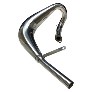 Tubo de escape ZTMOTO ZTX65 para motor de bicicleta MZ65 Phantom 85cc, puerto grande, 2 tiempos, gasolina, piezas de motor de escape para bicicleta - Product Image 1
