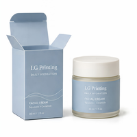 Boîte en papier personnalisée pour emballages de flacons cosmétiques, emballage pour soins de la peau avec logo personnalisé imprimé