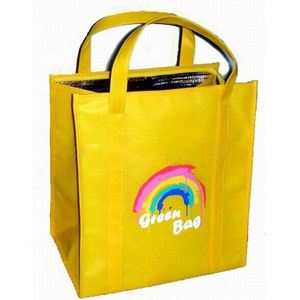Bolsas Térmicas Portátiles con Cierre y Asa para el Hombro, para Alimentos, Picnic, Almuerzo, Entrega, Tejidas, Aisladas, con Personalización de Logotipo, Impresión de Letras en Lámina - Product Image 4