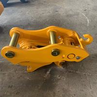 Attache Rapide Manuelle pour Godet JCB 3CX, Coupleur Mécanique pour Mini-Pelle CAT305, CASE580, CAT428F, Chargeuse VOLVO BL71