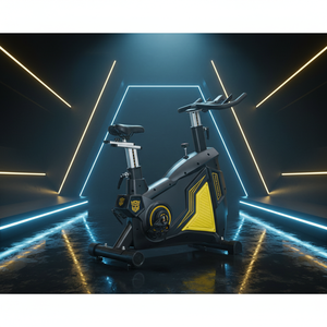 Vélo <span class=keywords><strong>d</strong></span>'exercice en acier à entraînement par chaîne ultra-silencieux 2026, équipement de cardio tout-en-un pour la maison, capacité de 150 kg pour le fitness - Product Image 6