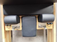 Tabla de Salto Antideslizante Premium, Caja de Sentado Estilo Estudio, Equipo de Entrenamiento de Yoga, Máquina de Pilates Comercial de Madera Negra para Ejercicios Corporales