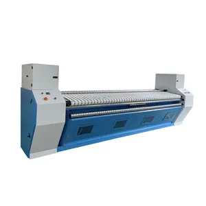 laundry steam press stainless steel rollers vacuum ironing machine price for bedsheet table