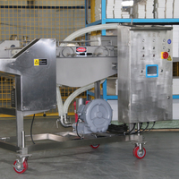 Chaîne de production de panure Machine automatique de filet de pépites de poulet frit