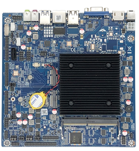 Carte mère LVDS & EDP Port ITX- J4125 Quad Core, carte mère principale DDR4 4 Go 8 Go RAM SATA3.0 & M.2 POE, alimentation, carte mère J4125 - Product Image 1