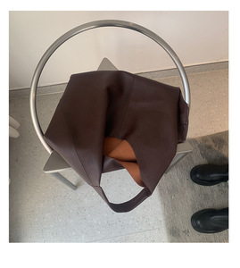 Solid Color Ultra Soft Portable Pebbled PU Leather Hobo <strong>Bag</strong> Oversized <strong>Slouchy</strong> <strong>Shoulder</strong> Handbag Tote <strong>Bag</strong> for Women - Product Image 2