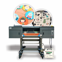 Impression d'autocollants à faible coût pour les produits en aluminium et en fer, Machine d'impression Uv Dtf entièrement automatique