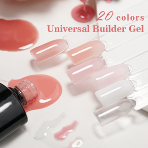 Bouteille ICE NOVA Gel constructeur universel 20 couleurs Extension rapide de Gel clous de renfort constructeur à nivellement automatique OEM personnalisé - Product Image 5
