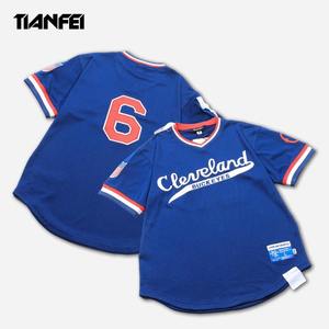 TF personalizado Streetwear Jersey alta calidad bordado número Logo diseño Club clásico béisbol Jersey - Product Image 1