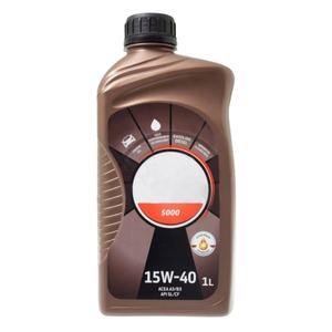 Высокоэффективное OEM-моторное масло A3/B4 SN/CF 5000 SAE 15W40, 1 литр, для бензиновых и дизельных двигателей, на базе базового масла - Product Image 1