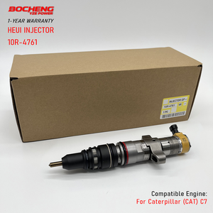 หัวฉีดน้ำมันดีเซล HEUI คุณภาพสูง 10R-4761 รุ่น 10R4761 สำหรับเครื่องยนต์ Caterpillar CAT C7 รถขุด 324D 325D 329D รถตักล้อยาง 950H - Product Image 1