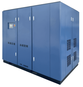 Usine directe 10hp 7.5kw AC compresseur d'air à vis rotatif industriel sans huile composants de noyau d'extrémité d'air de 200 <span class=keywords><strong>litres</strong></span> meilleure vente - Product Image 1